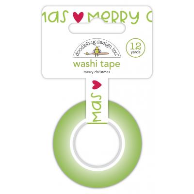 Doodlebug Night Before Christmas Washi Tape - Merry Christmas